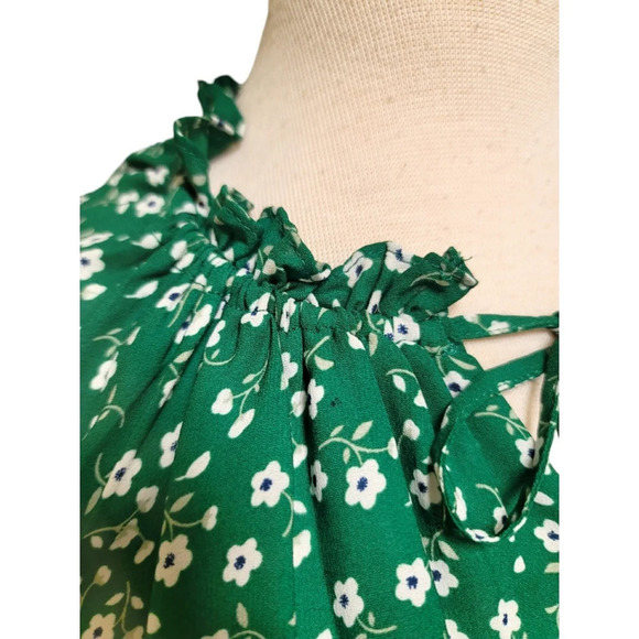 Max Studio Green Blouse Size 1X - Picture 5 of 9